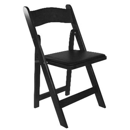 Chesterfield A-101-BK-4 American Classic Black Wood Folding Chair - 30.5 in., 4PK CH2199261